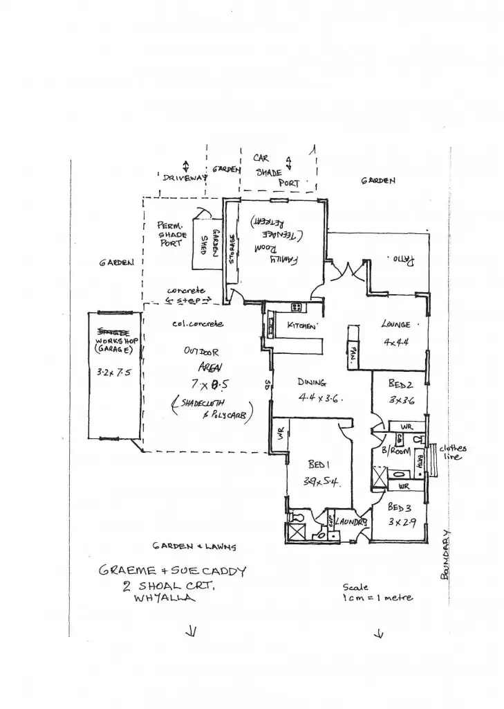 Floorplan of Homely house listing, 2 SHOAL COURT, Whyalla SA 5600