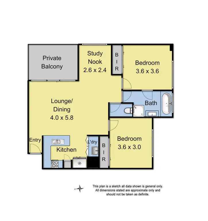 Floorplan of Homely apartment listing, 104/7-9 Birch Street, Bayswater VIC 3153