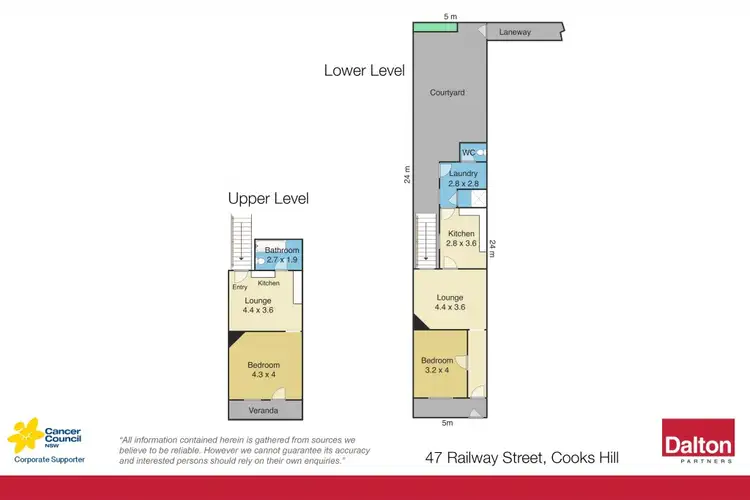 Floorplan of Homely house listing, 47 Railway Street, Cooks Hill NSW 2300