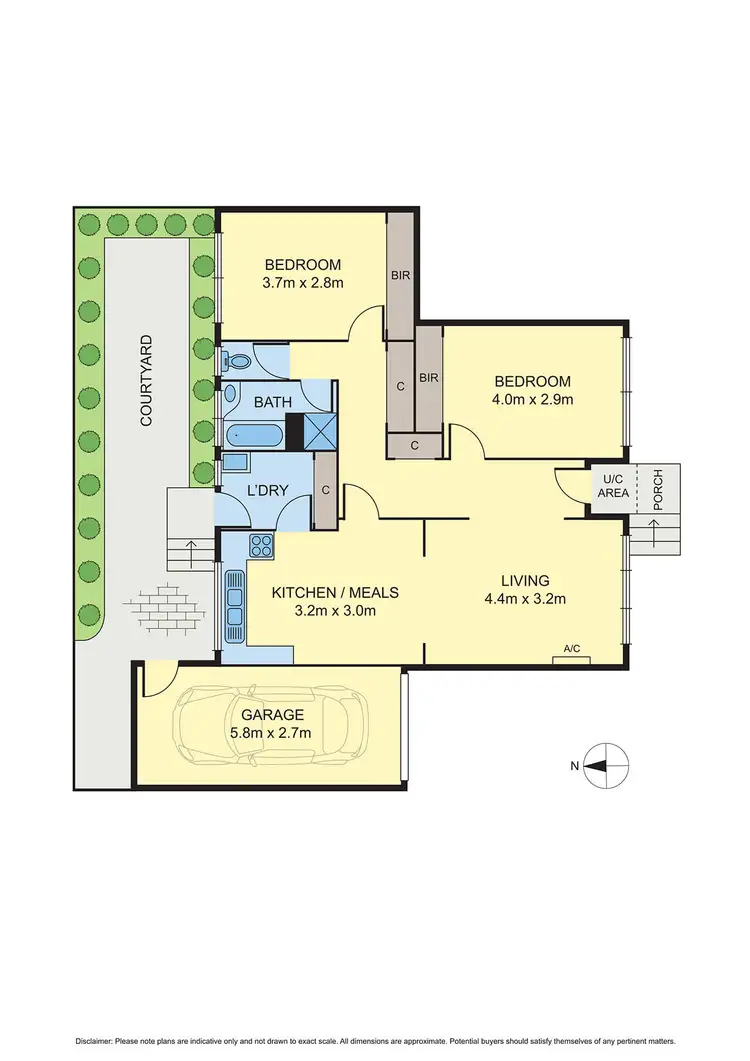 Floorplan of Homely unit listing, 4/30 Madeleine Road, Clayton VIC 3168