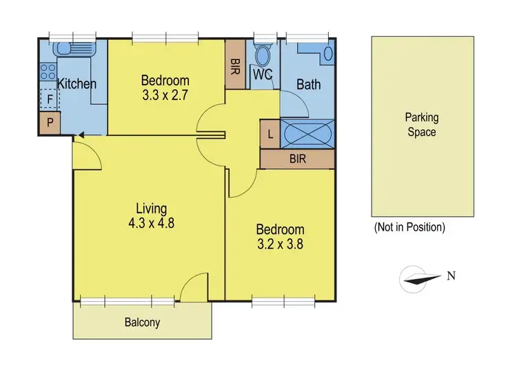 Floorplan of Homely house listing, 10/17A The Esplanade, Geelong VIC 3220