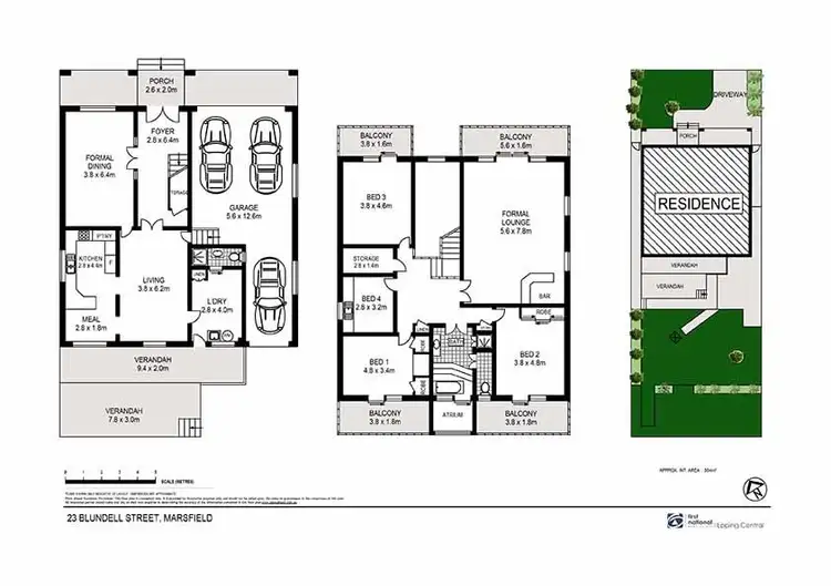 Floorplan of Homely house listing, 23 Blundell Street, Marsfield NSW 2122