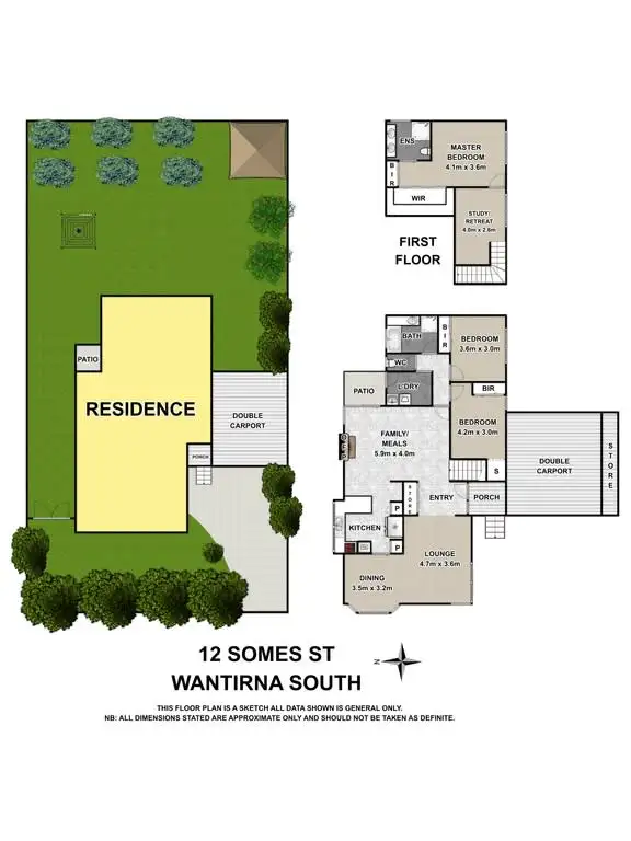 Floorplan of Homely house listing, 12 Somes Street, Wantirna South VIC 3152
