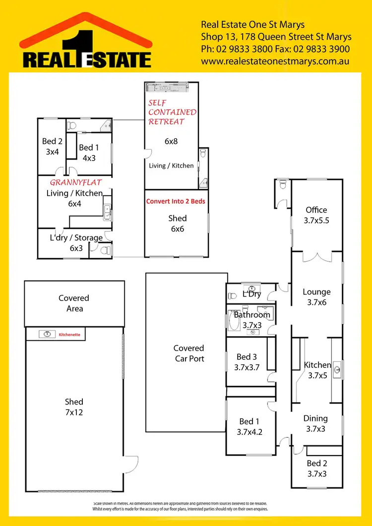 Floorplan of Homely house listing, 137 Canberra St, St Marys NSW 2760