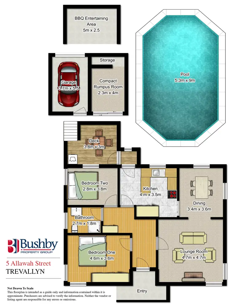 Floorplan of Homely house listing, 5 Allawah Street, Riverside TAS 7250