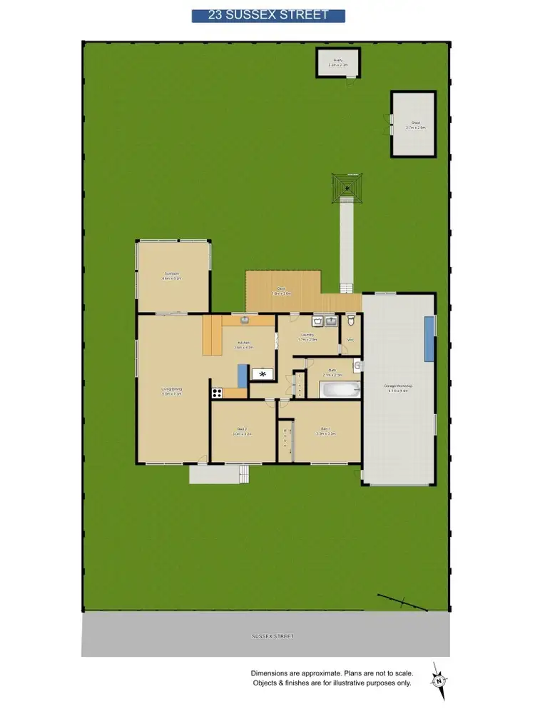Floorplan of Homely house listing, 23 Sussex Street, Copmanhurst NSW 2460