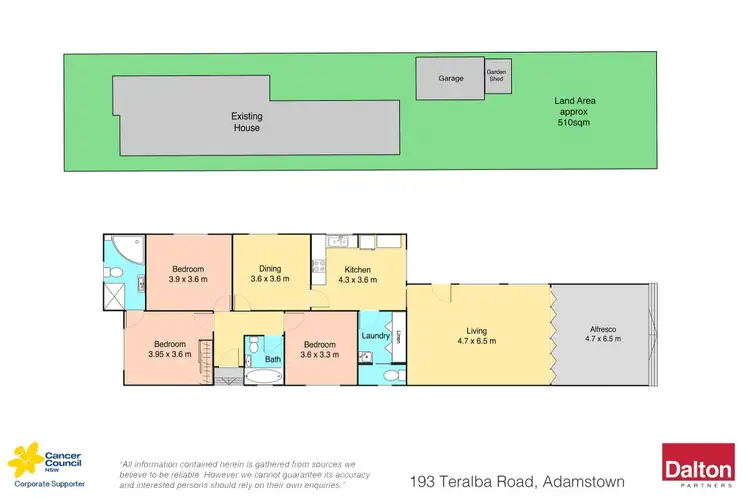 Floorplan of Homely house listing, 193 Teralba Road, Adamstown NSW 2289