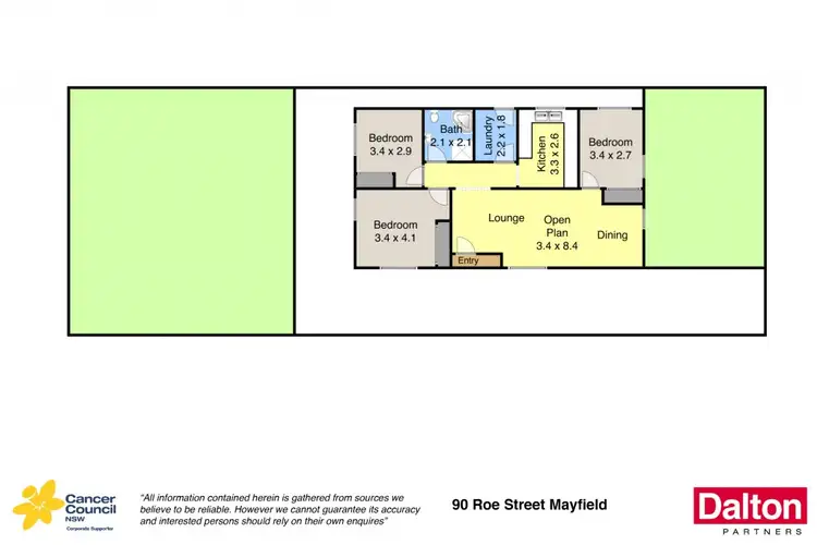 Floorplan of Homely house listing, 90 Roe Street, Mayfield NSW 2304