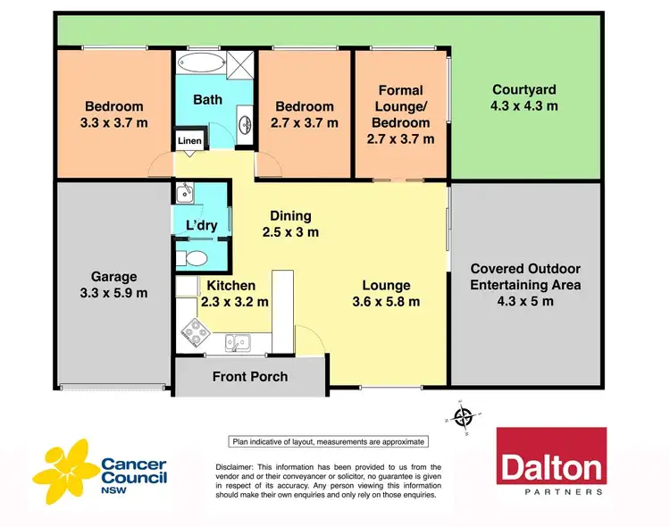Floorplan of Homely villa listing, 6/12 Wyangarie Close, Wallsend NSW 2287