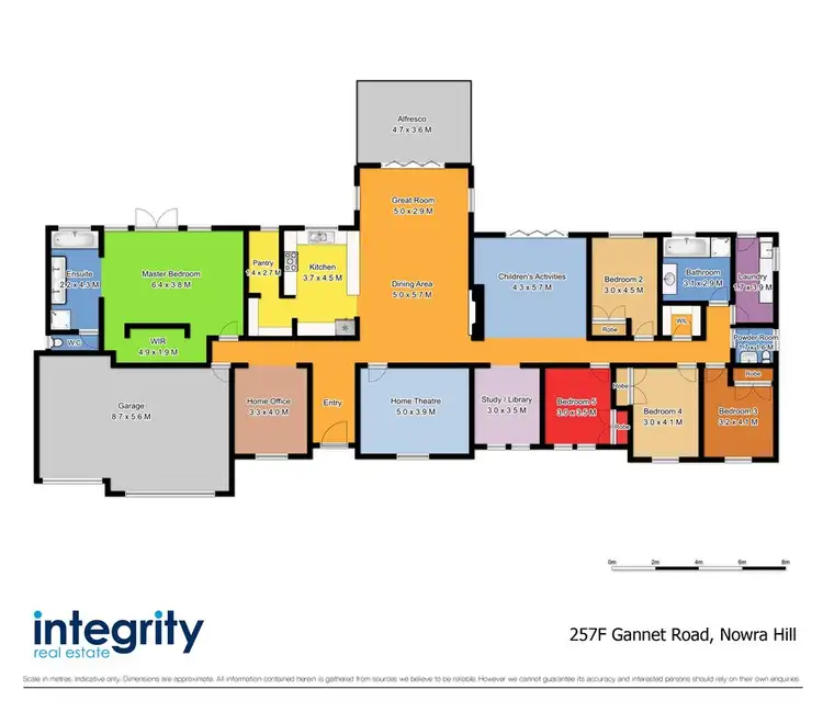 Floorplan of Homely rural property listing, 257F Gannet Road, Bamarang NSW 2540