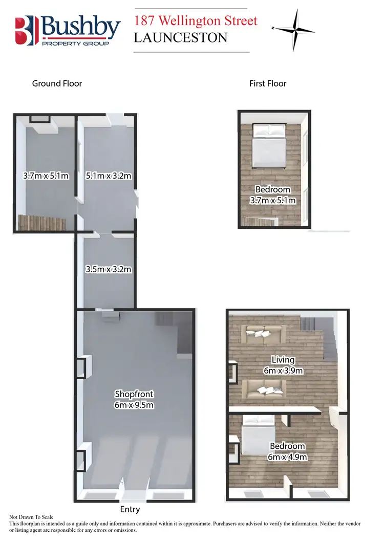 Floorplan of Homely house listing, 187 Wellington Street, Launceston TAS 7250