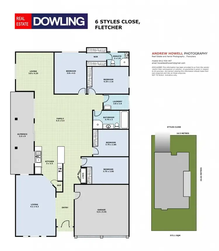 Floorplan of Homely house listing, 6 Styles Cl, Fletcher NSW 2287