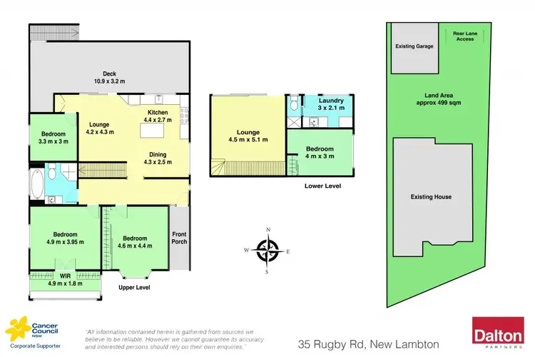 Floorplan of Homely house listing, 35 Rugby Road, New Lambton NSW 2305