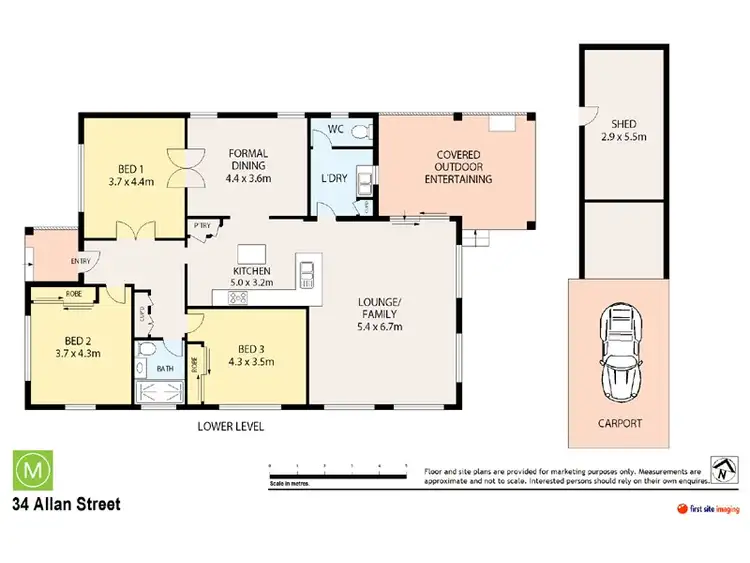 Floorplan of Homely house listing, 34 Allan Street, Lorn NSW 2320