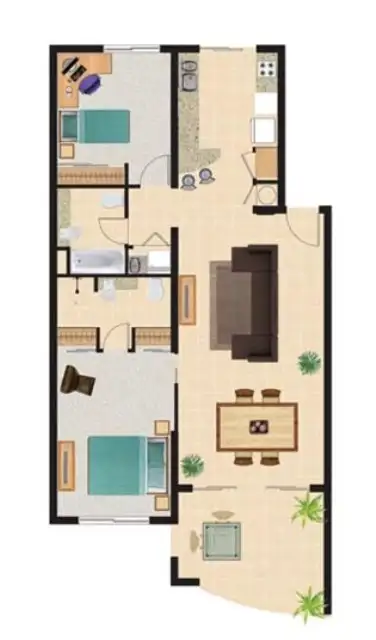 Floorplan of Homely unit listing, 70/108 Trinity Beach Road, Trinity Beach QLD 4879