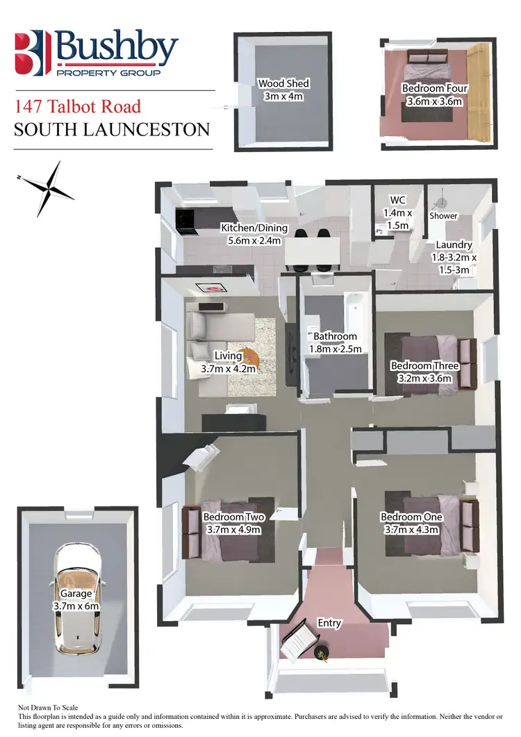 Floorplan of Homely house listing, 147 Talbot Road, South Launceston TAS 7249