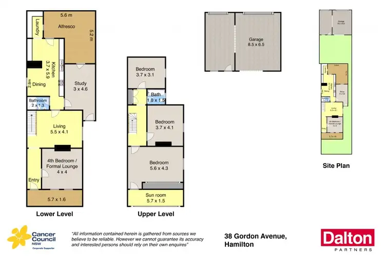 Floorplan of Homely house listing, 38 Gordon Avenue, Hamilton NSW 2303