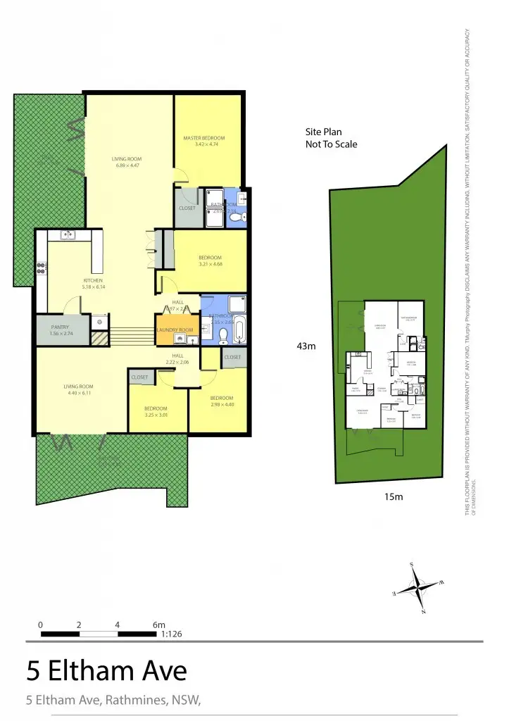 Floorplan of Homely house listing, 5 Eltham Avenue, Rathmines NSW 2283