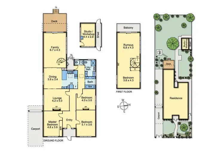 Floorplan of Homely house listing, 41 Emo Road, Malvern East VIC 3145