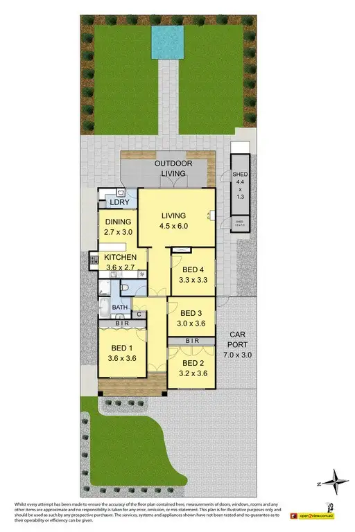 Floorplan of Homely house listing, 68 Gordon Street, Coburg VIC 3058