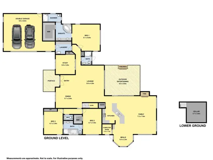 Floorplan of Homely house listing, Yarrabanks 12 Pipit Lane, Thurgoona NSW 2640