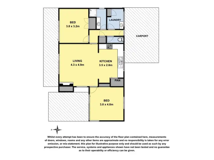 Floorplan of Homely house listing, 52-54 Strachan Street, Birregurra VIC 3242