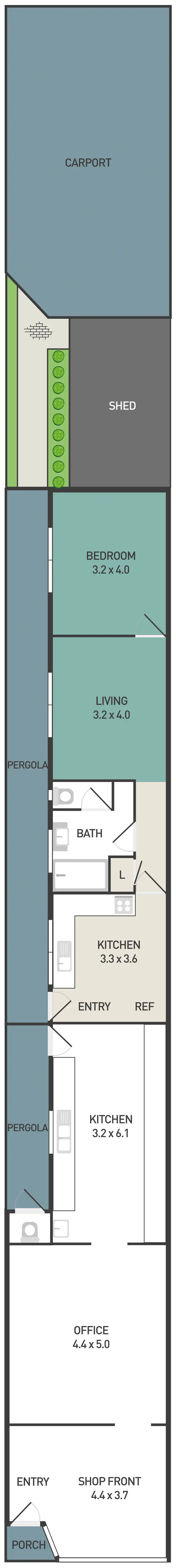 Floorplan of Homely house listing, 26 Upton Street, Altona VIC 3018