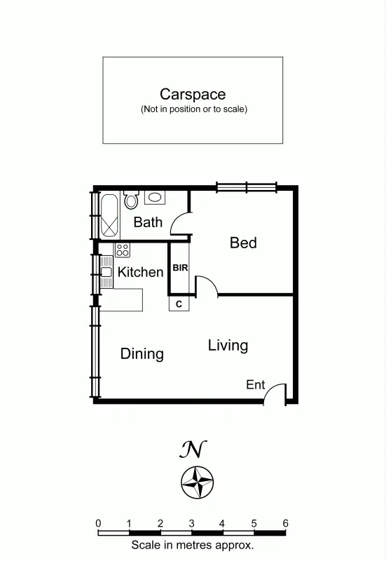 Floorplan of Homely apartment listing, 8/27 St Georges Road, Armadale VIC 3143