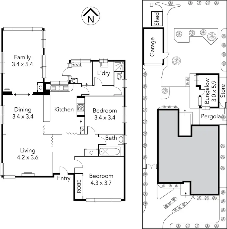 Floorplan of Homely house listing, 30 Cormac Street, Preston VIC 3072