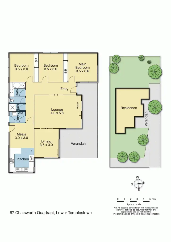 Floorplan of Homely house listing, 67 Chatsworth Quadrant, Templestowe Lower VIC 3107