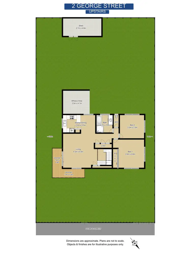 Floorplan of Homely house listing, 2 George Street, Ulmarra NSW 2462