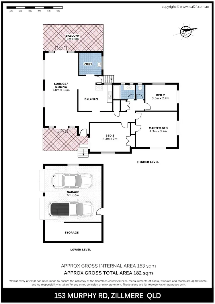 Floorplan of Homely house listing, 153 Murphy Road, Zillmere QLD 4034