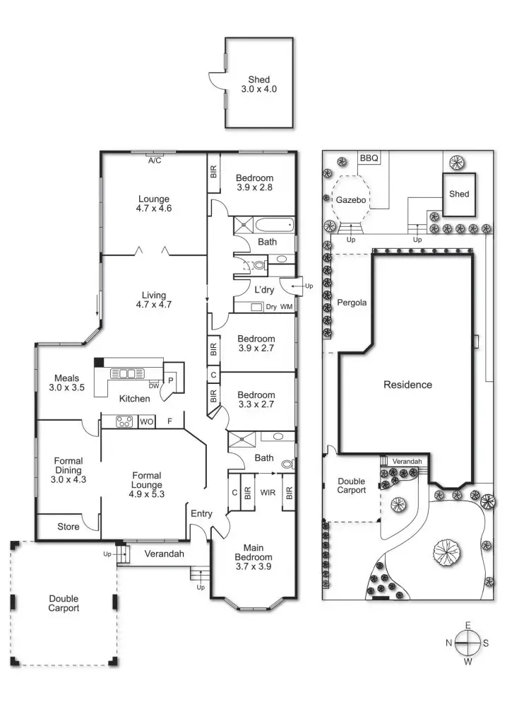 Floorplan of Homely house listing, 7 Mills Street, Glen Iris VIC 3146