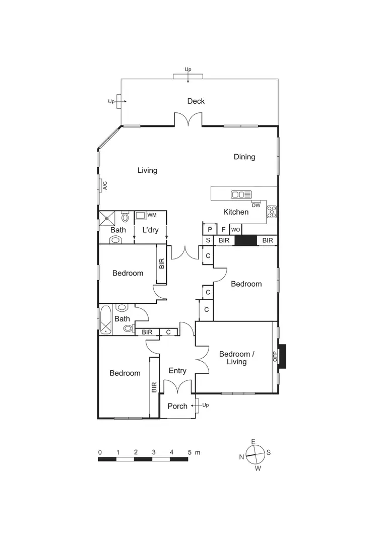 Floorplan of Homely house listing, 5 Wilmoth Avenue, Carnegie VIC 3163