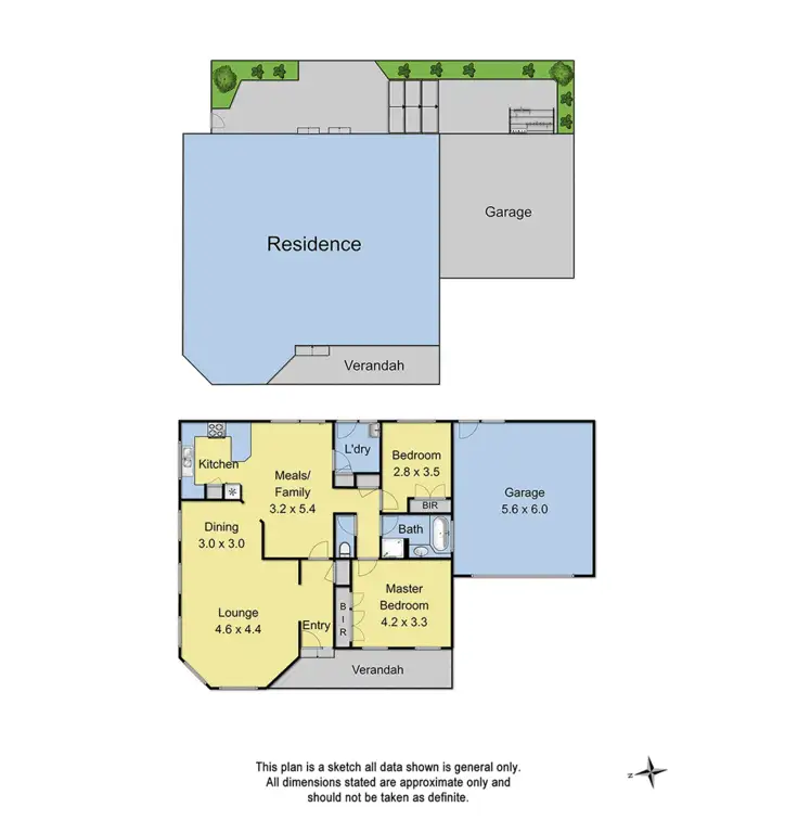 Floorplan of Homely unit listing, 1/144 Heathmont Road, Heathmont VIC 3135