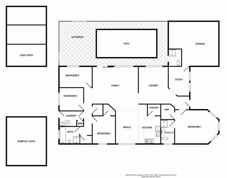 Floorplan of Homely house listing, 10 Duxbury Drive, Traralgon VIC 3844