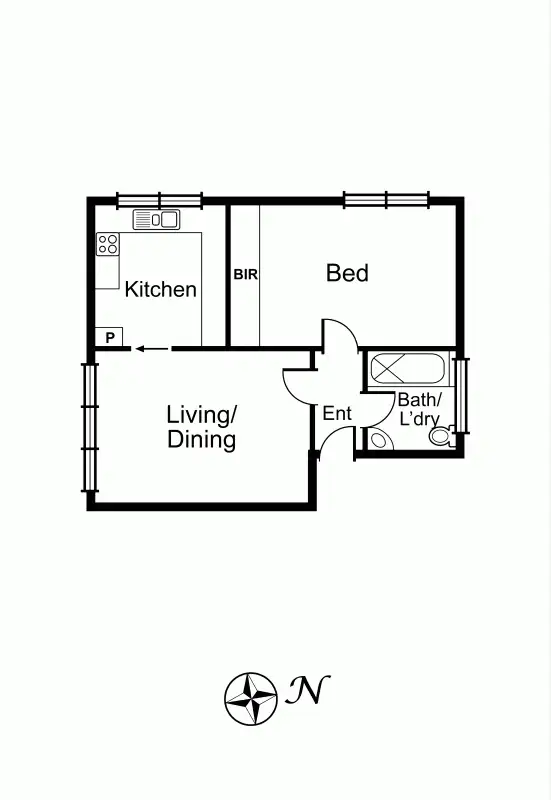 Floorplan of Homely apartment listing, 7/1264 Glenhuntly Road, Carnegie VIC 3163