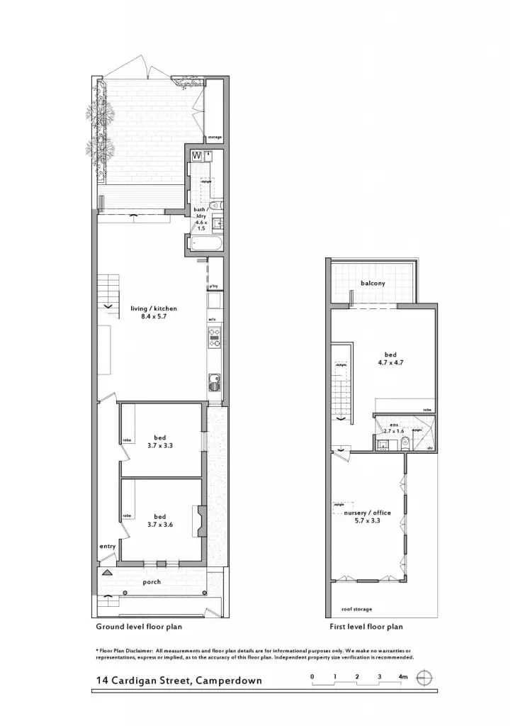 Floorplan of Homely house listing, 14 Cardigan St, Stanmore NSW 2048