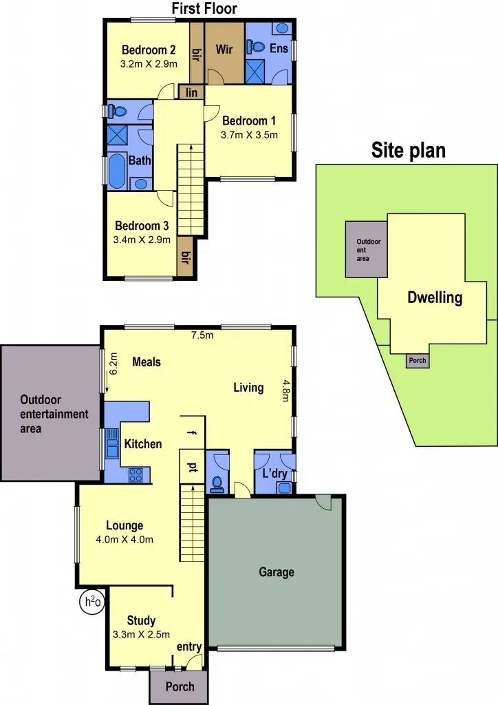 Floorplan of Homely house listing, 4 Sparta Link, Epping VIC 3076