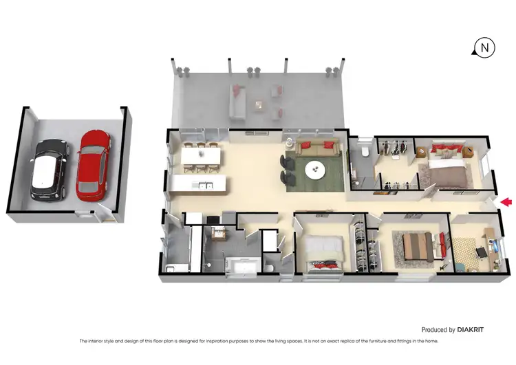Floorplan of Homely house listing, 631 Eynesbury Road, Eynesbury VIC 3338
