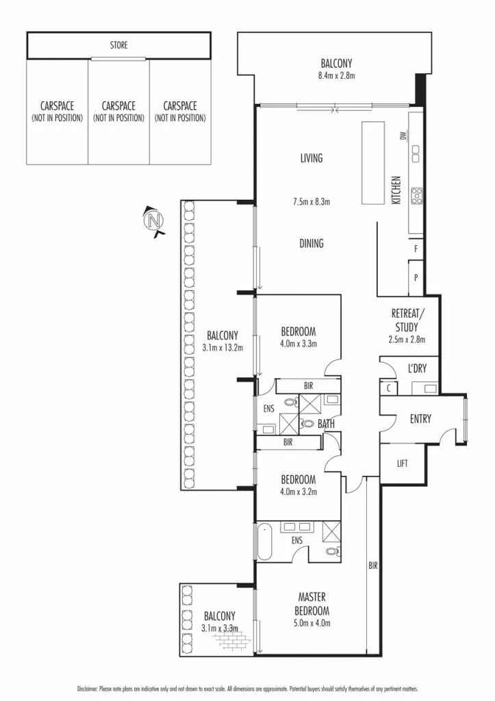 Floorplan of Homely apartment listing, 14/14 North Road, Brighton VIC 3186