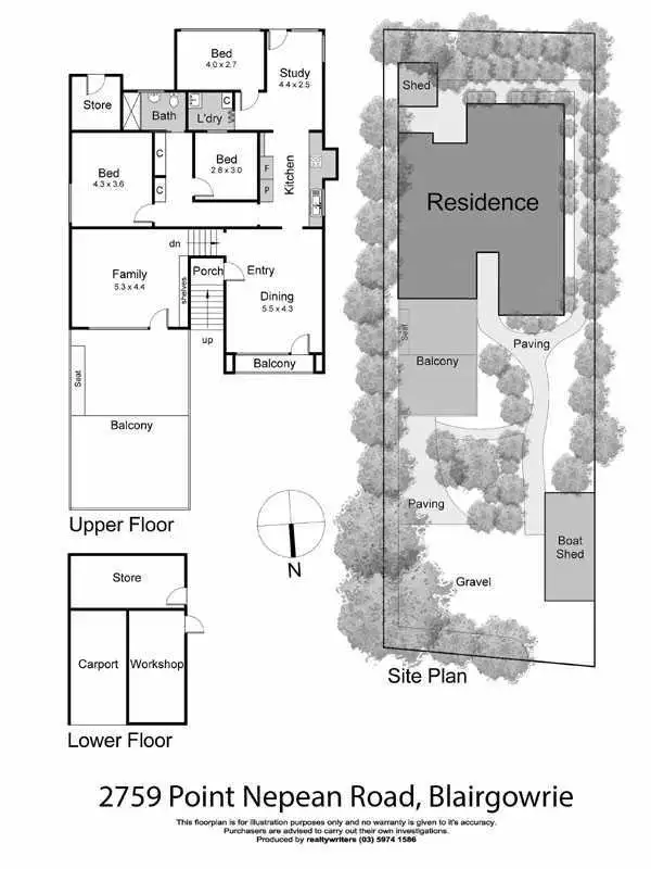 Floorplan of Homely house listing, 2759 Point Nepean Road, Blairgowrie VIC 3942