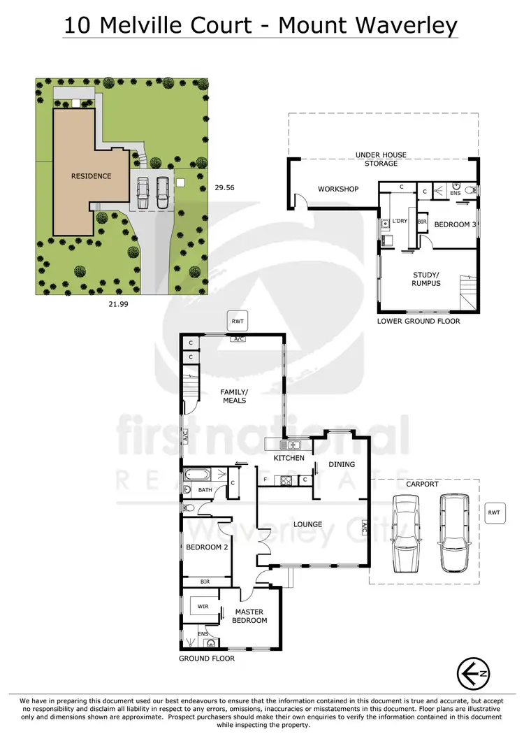 Floorplan of Homely house listing, 10 Melville Court, Mount Waverley VIC 3149