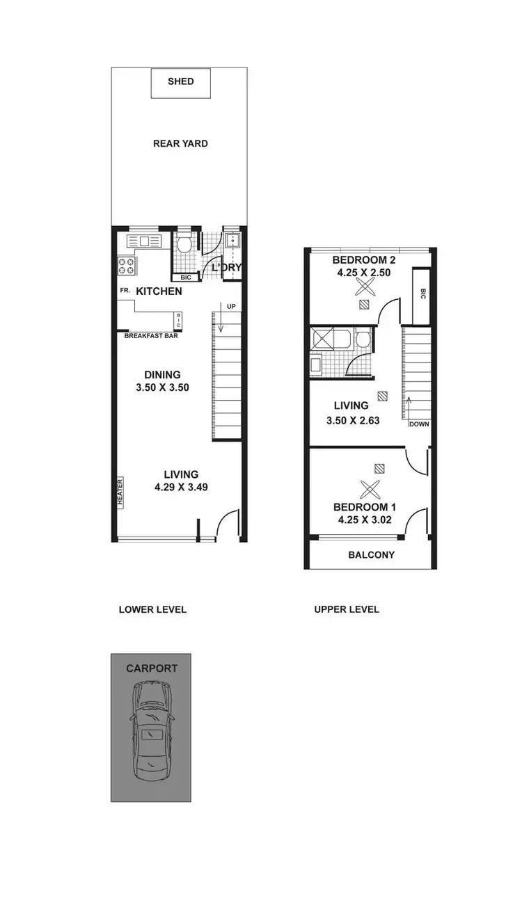 Floorplan of Homely house listing, Res 9/34 John Street, Payneham SA 5070