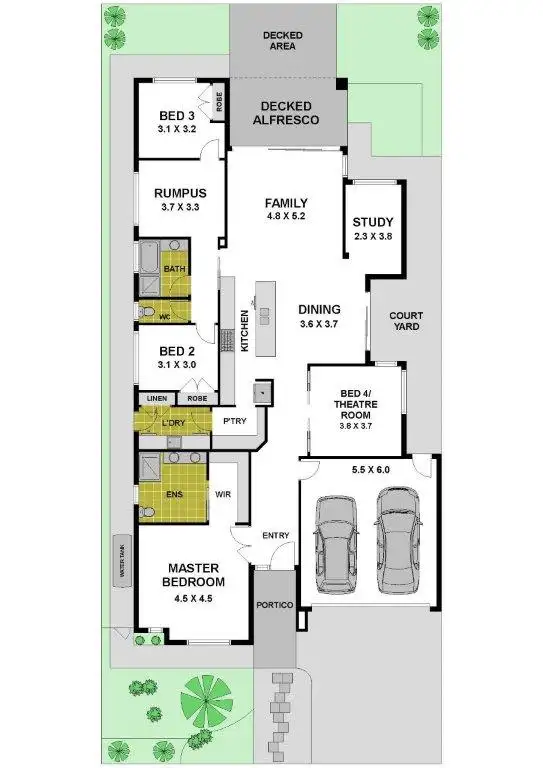 Floorplan of Homely house listing, 17 Padova Drive, Greenvale VIC 3059