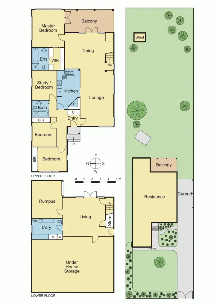 Floorplan of Homely house listing, 38 Grandview Grove, Rosanna VIC 3084