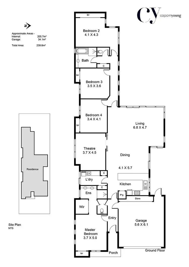 Floorplan of Homely house listing, 12 Boulter Street, Willagee WA 6156