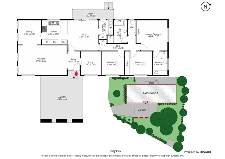 Floorplan of Homely house listing, 10 Montpellier Crescent, Templestowe Lower VIC 3107