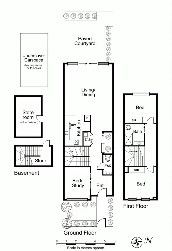 Floorplan of Homely house listing, 20a Park Road, Prahran VIC 3181