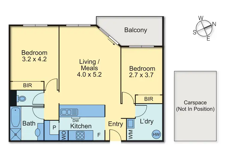 Floorplan of Homely apartment listing, 3/37-39 Carroll Crescent, Glen Iris VIC 3146